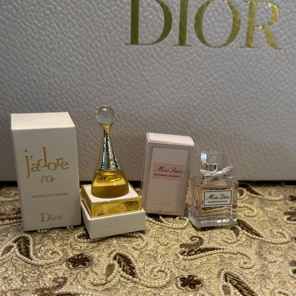 ✨Dior J'adore and Miss Dior Perfume mini Duo ✨
